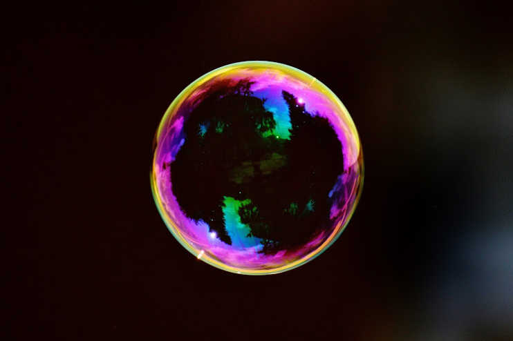 Bubble with Prisms