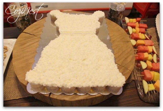 Wedding Dress Cupcakes