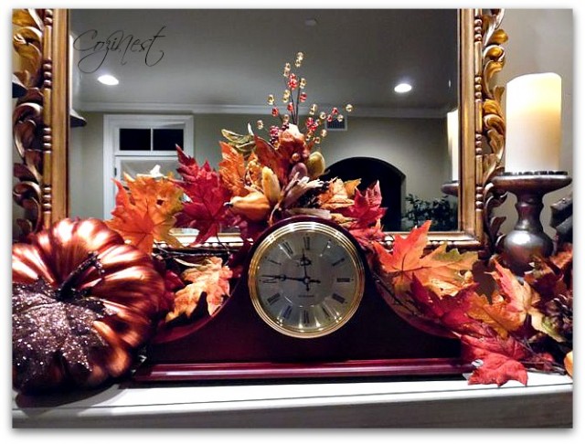 Fall Mantle Decorations
