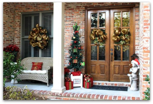Front Porch Christmas Decor