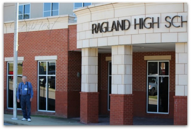 Front of Ragland High School