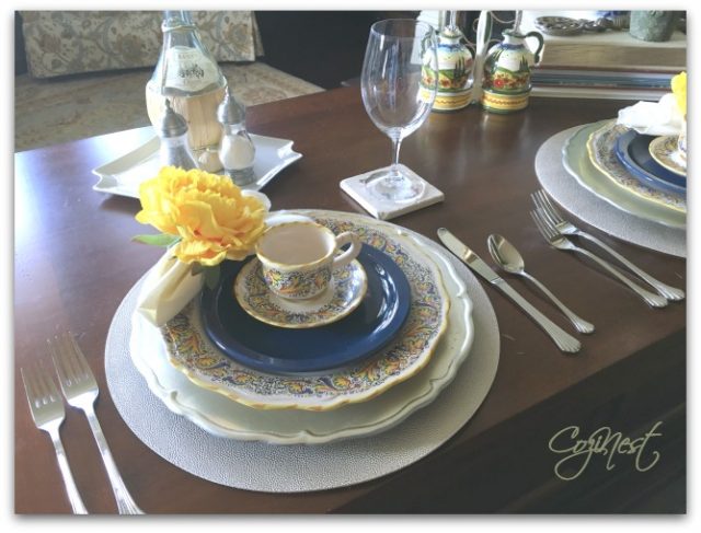Tuscan Place Setting