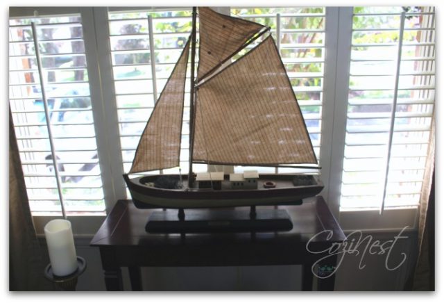 Large sailboat