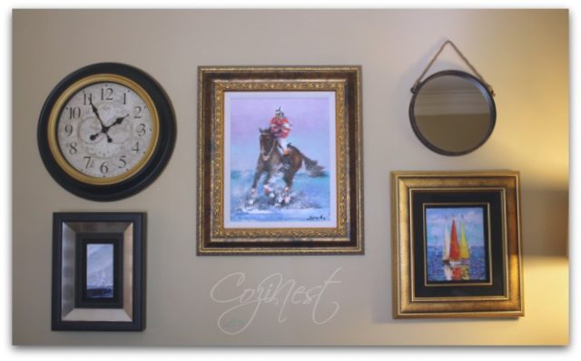 mixed metal picture frames