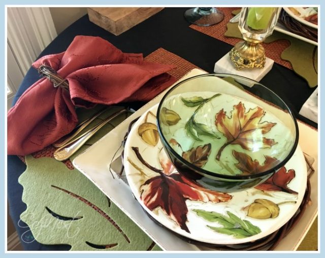 layered placemats