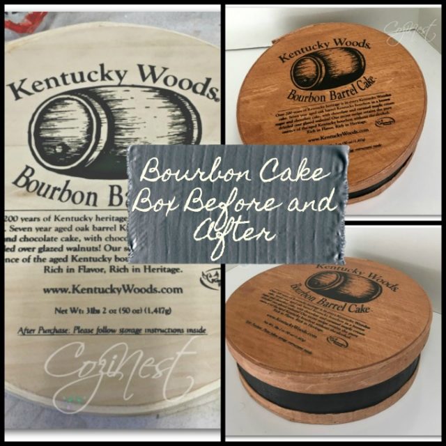 Kentucky Bourbon Cake Box Collage
