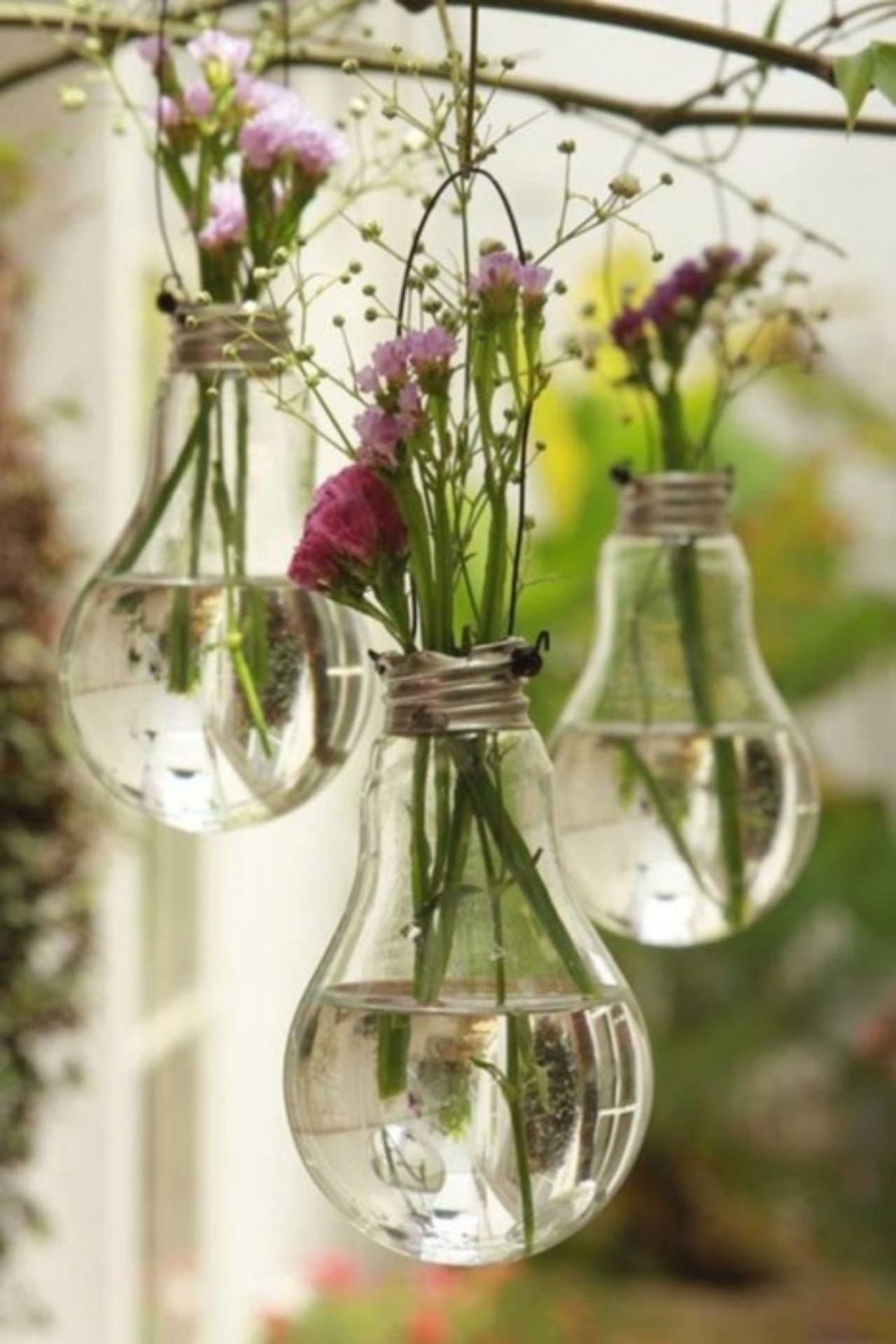 Light Bulb Planters