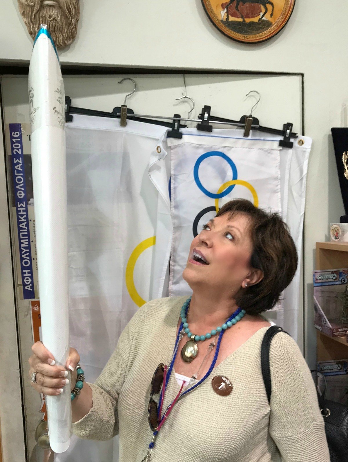 olympic torch replica