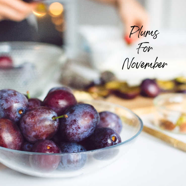 Plums for November